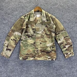 Army Combat Uniform Jacket Womens Medium Multicam Camo Ripstop Tactical Insect